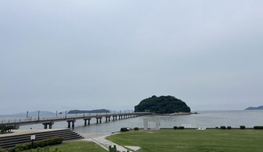 愛知県蒲郡市の竹島の八百富神社に伺いました。